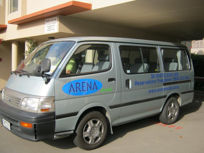 Arena Motel Christchurch Eksteriør bilde